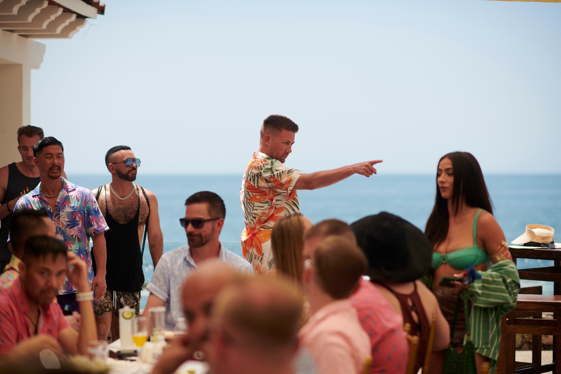 Brunch del día siguiente frente al mar en Puerto Vallarta — Anthony & Farzad — foto 35