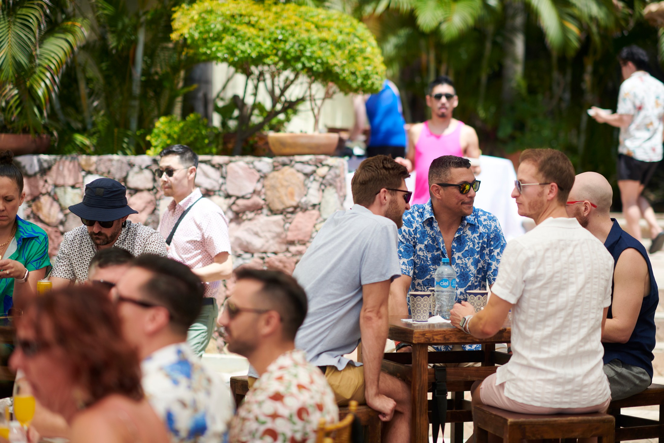 Brunch del día siguiente frente al mar en Puerto Vallarta — Anthony & Farzad — foto 39