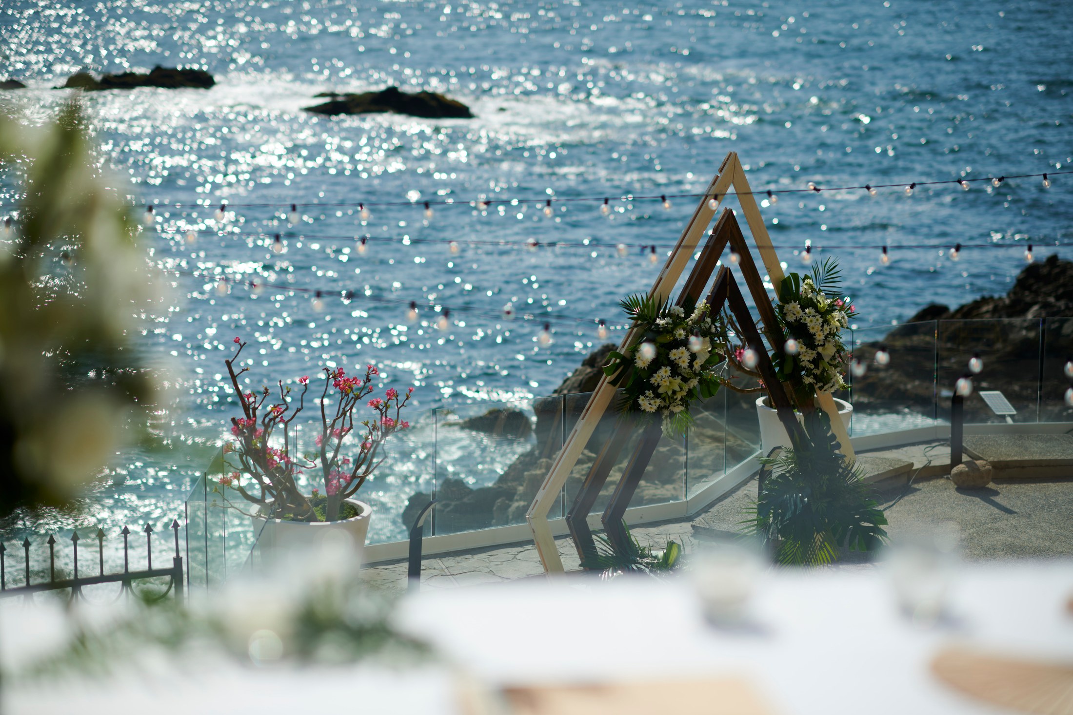 Ceremonia de boda entre hombres en una villa frente al mar en Puerto Vallarta — Anthony & Farzad — foto 1