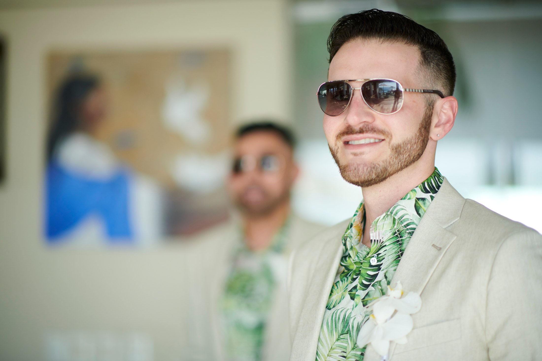 Ceremonia de boda entre hombres en una villa frente al mar en Puerto Vallarta — Anthony & Farzad — foto 30