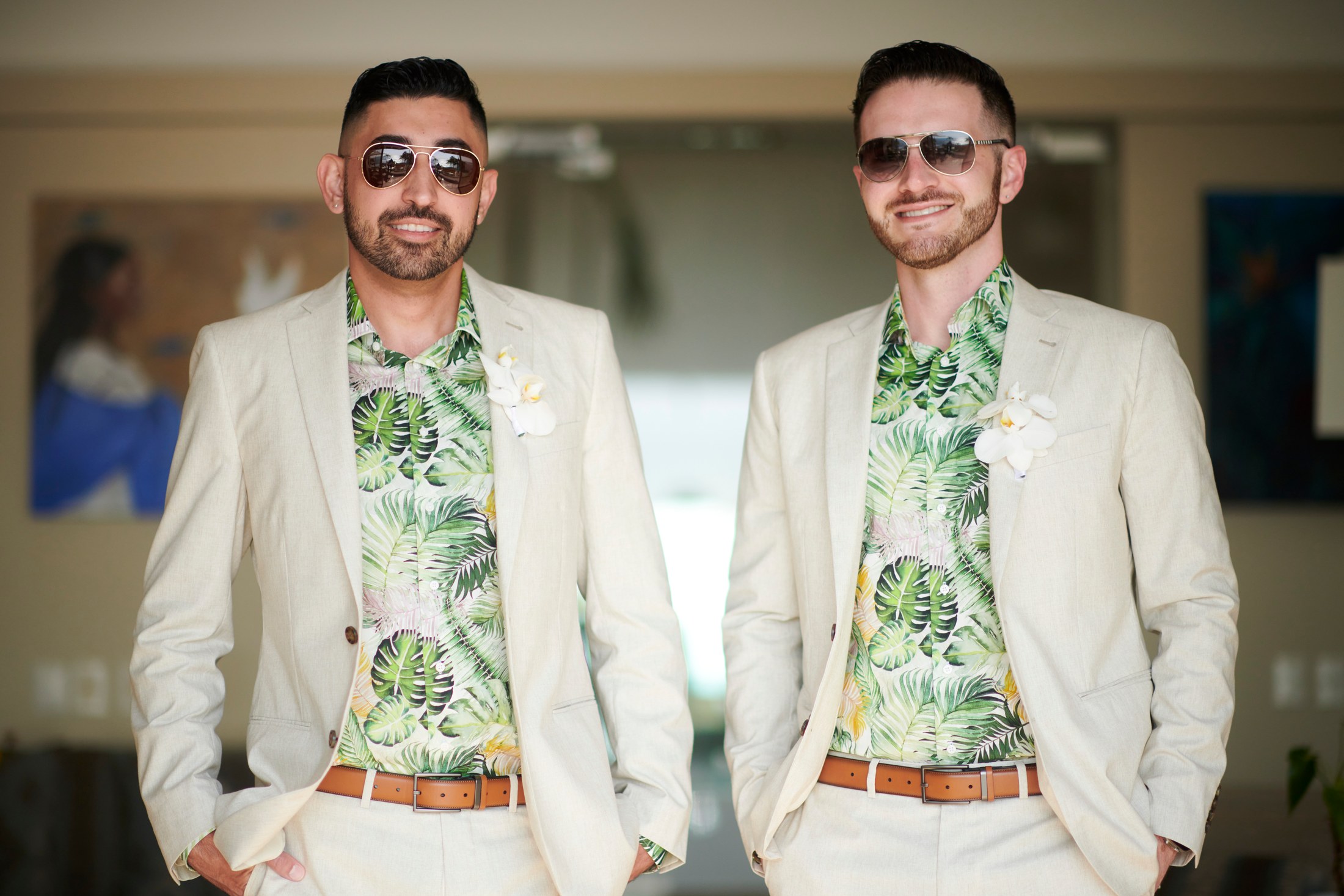 Ceremonia de boda entre hombres en una villa frente al mar en Puerto Vallarta — Anthony & Farzad — foto 35