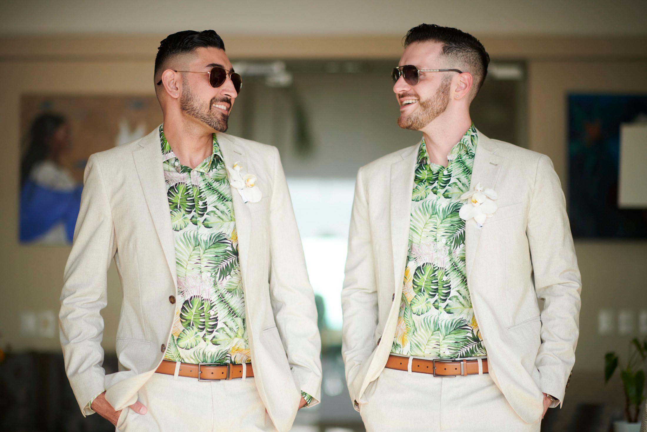 Ceremonia de boda entre hombres en una villa frente al mar en Puerto Vallarta — Anthony & Farzad — foto 36