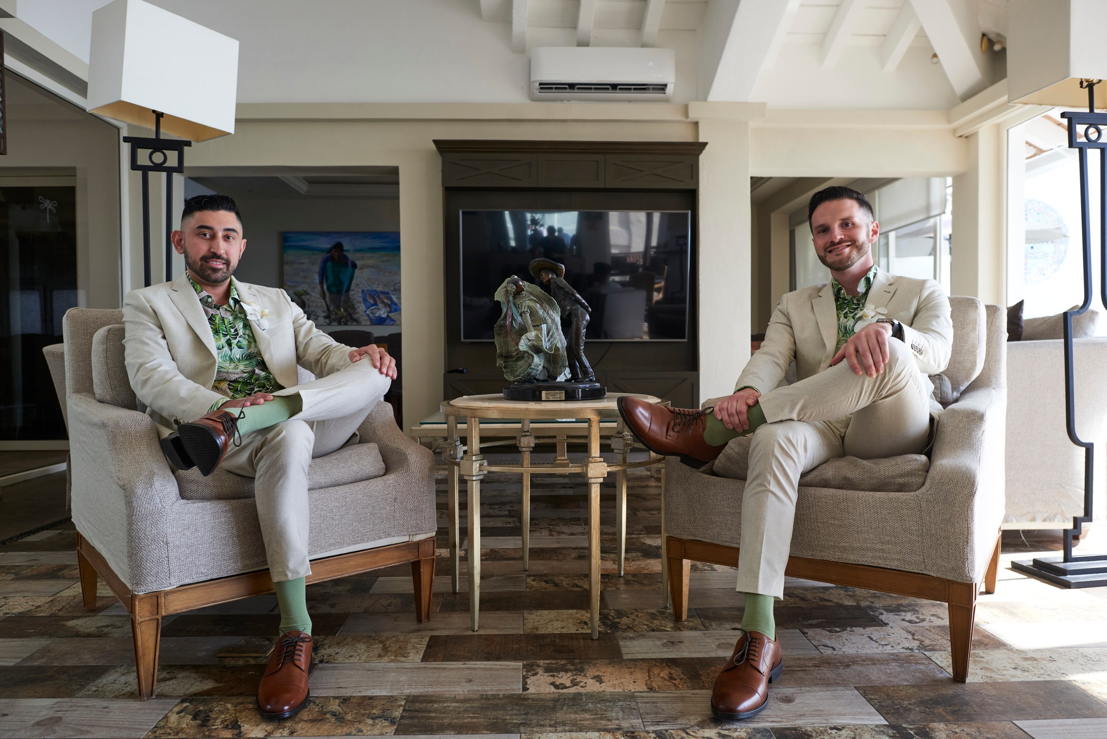 Ceremonia de boda entre hombres en una villa frente al mar en Puerto Vallarta — Anthony & Farzad — foto 39