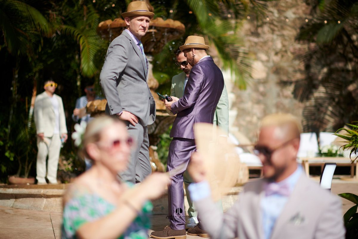 Same-sex wedding ceremony at an oceanfront villa in Puerto Vallarta — Anthony & Farzad — photo 5