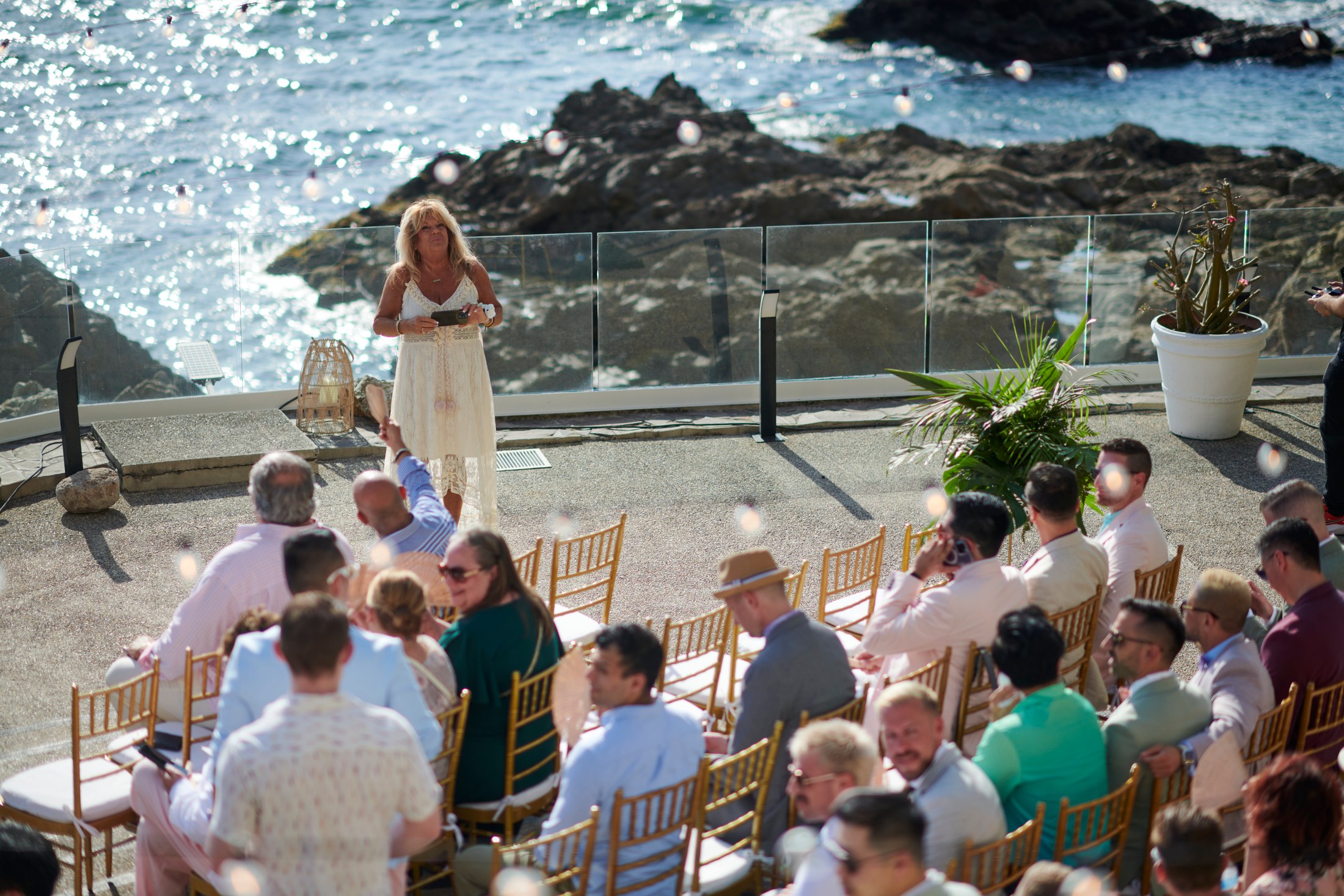 Ceremonia de boda entre hombres en una villa frente al mar en Puerto Vallarta — Anthony & Farzad — foto 52