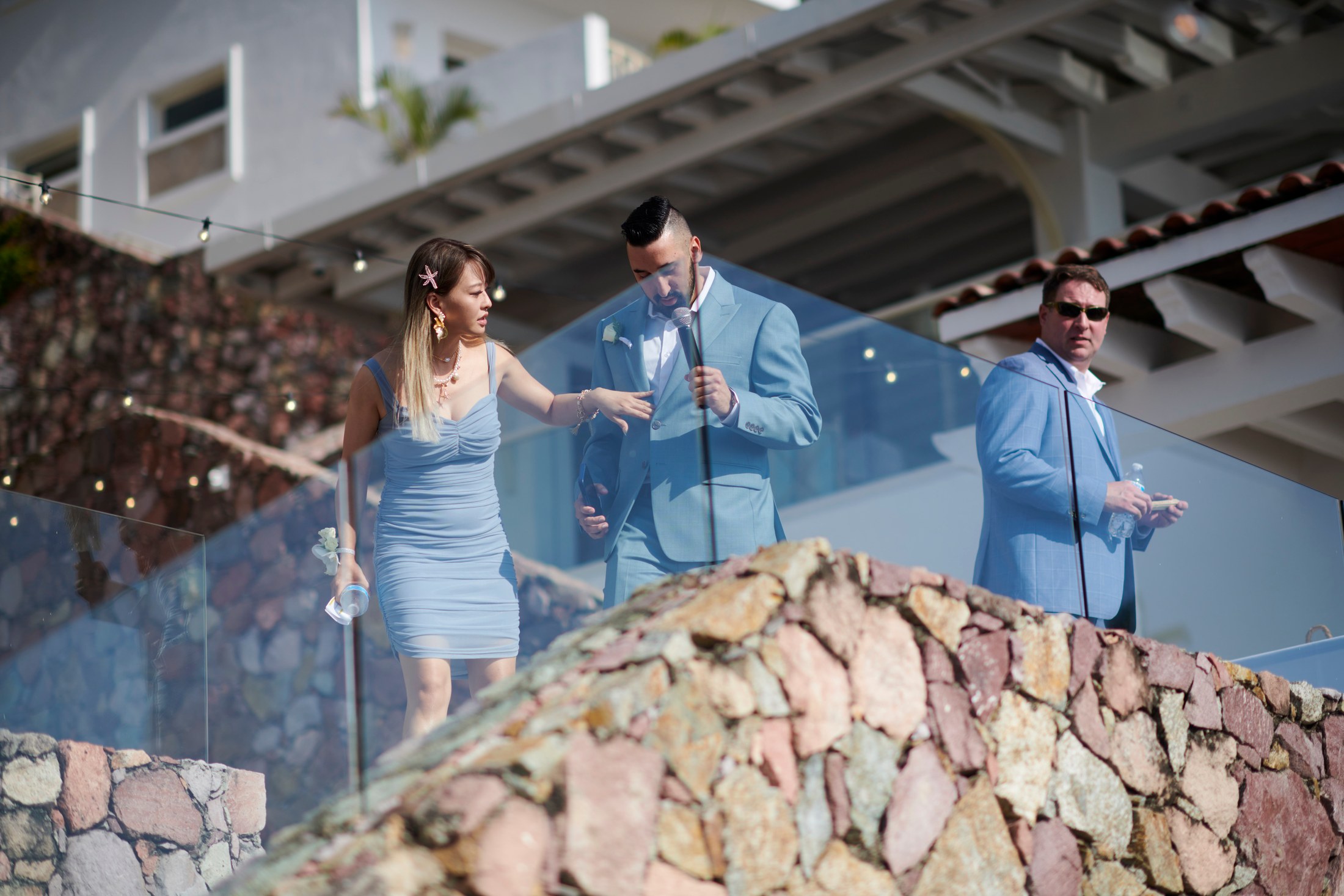 Ceremonia de boda entre hombres en una villa frente al mar en Puerto Vallarta — Anthony & Farzad — foto 54