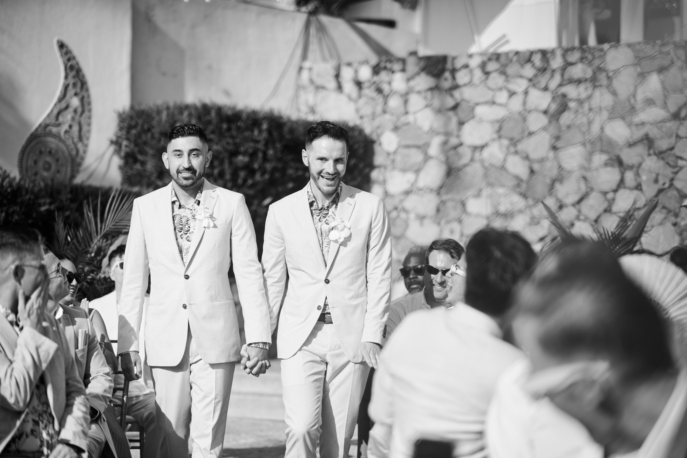 Ceremonia de boda entre hombres en una villa frente al mar en Puerto Vallarta — Anthony & Farzad — foto 72