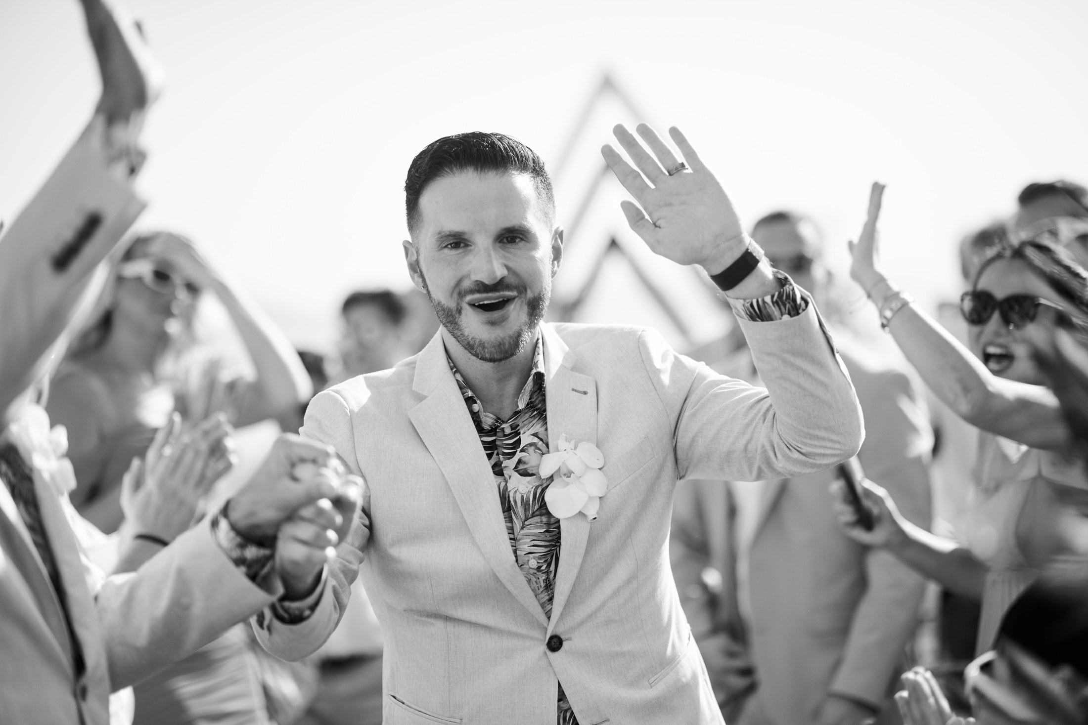 Ceremonia de boda entre hombres en una villa frente al mar en Puerto Vallarta — Anthony & Farzad — foto 102