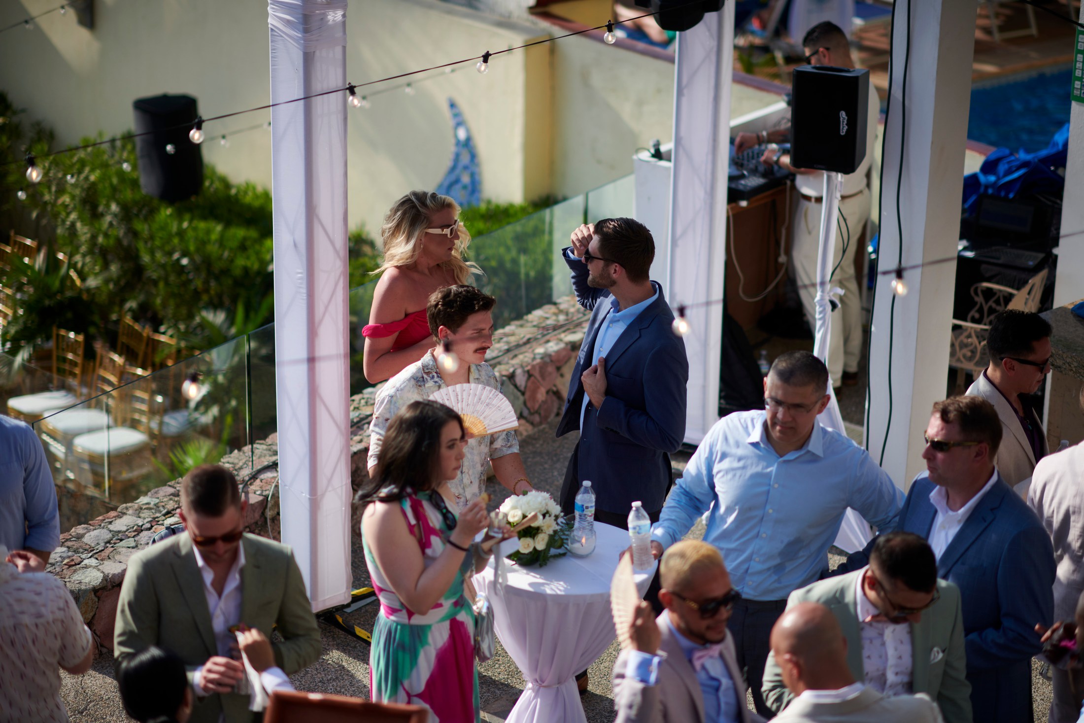 Ceremonia de boda entre hombres en una villa frente al mar en Puerto Vallarta — Anthony & Farzad — foto 109