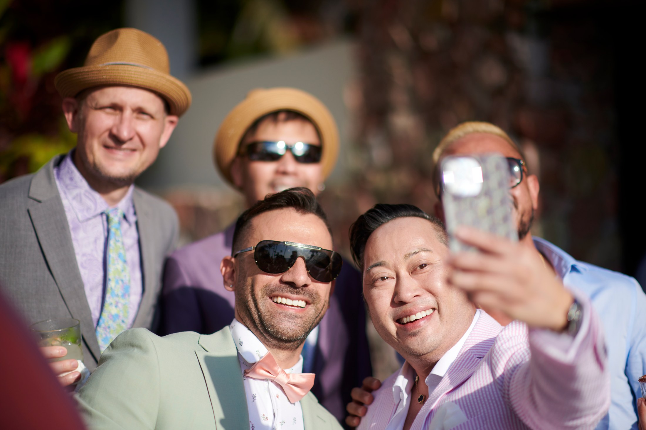 Ceremonia de boda entre hombres en una villa frente al mar en Puerto Vallarta — Anthony & Farzad — foto 118
