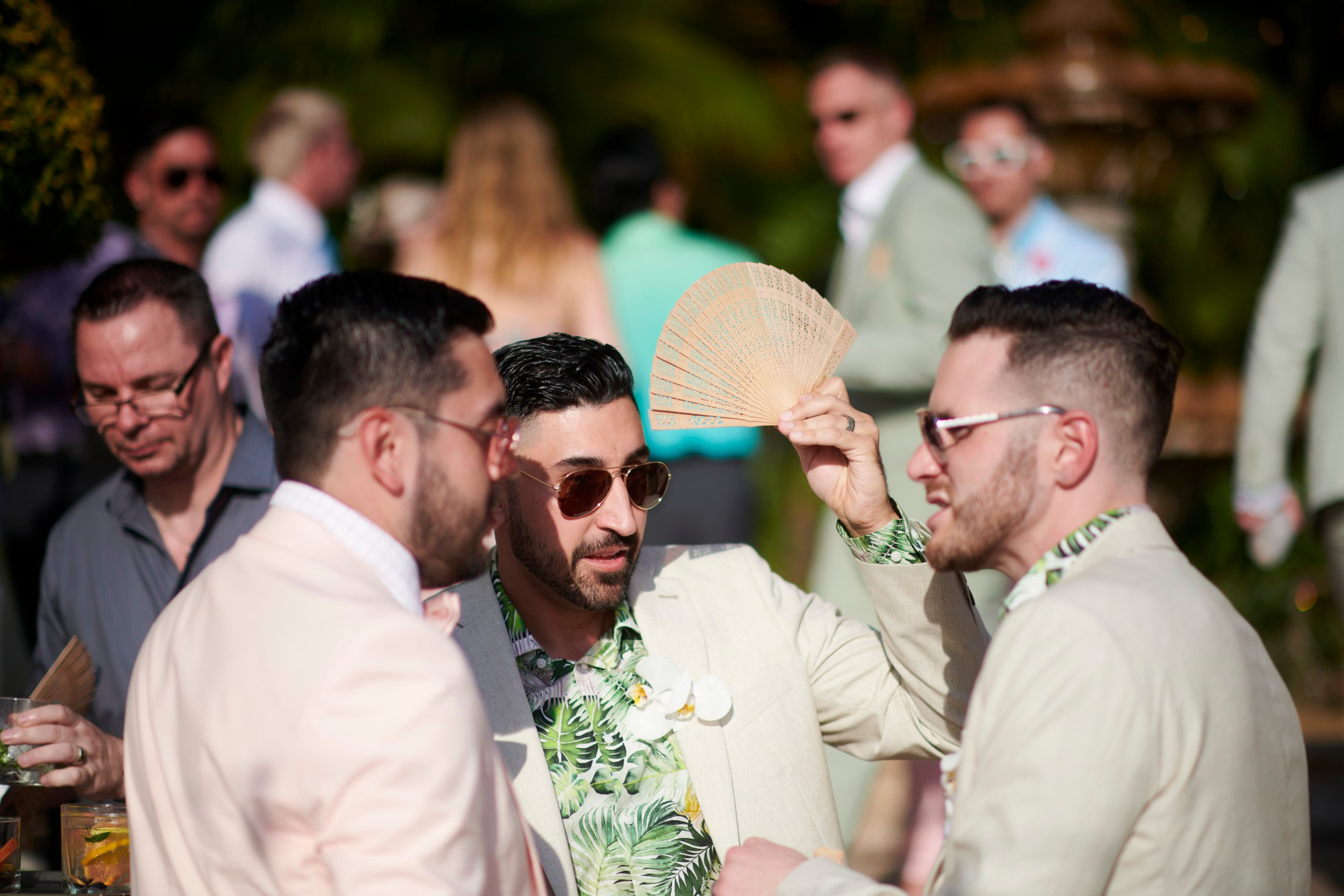 Ceremonia de boda entre hombres en una villa frente al mar en Puerto Vallarta — Anthony & Farzad — foto 125