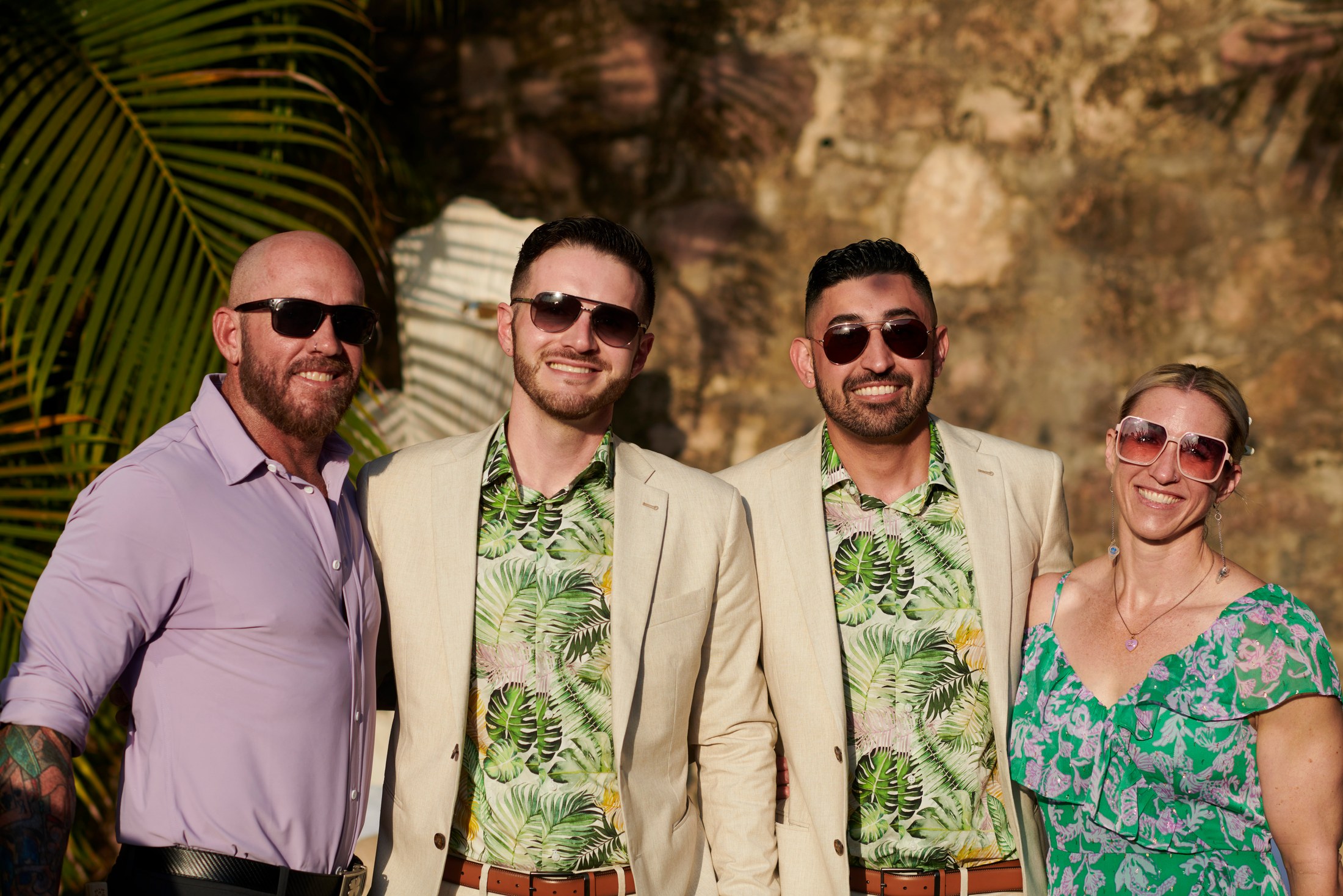 Ceremonia de boda entre hombres en una villa frente al mar en Puerto Vallarta — Anthony & Farzad — foto 145