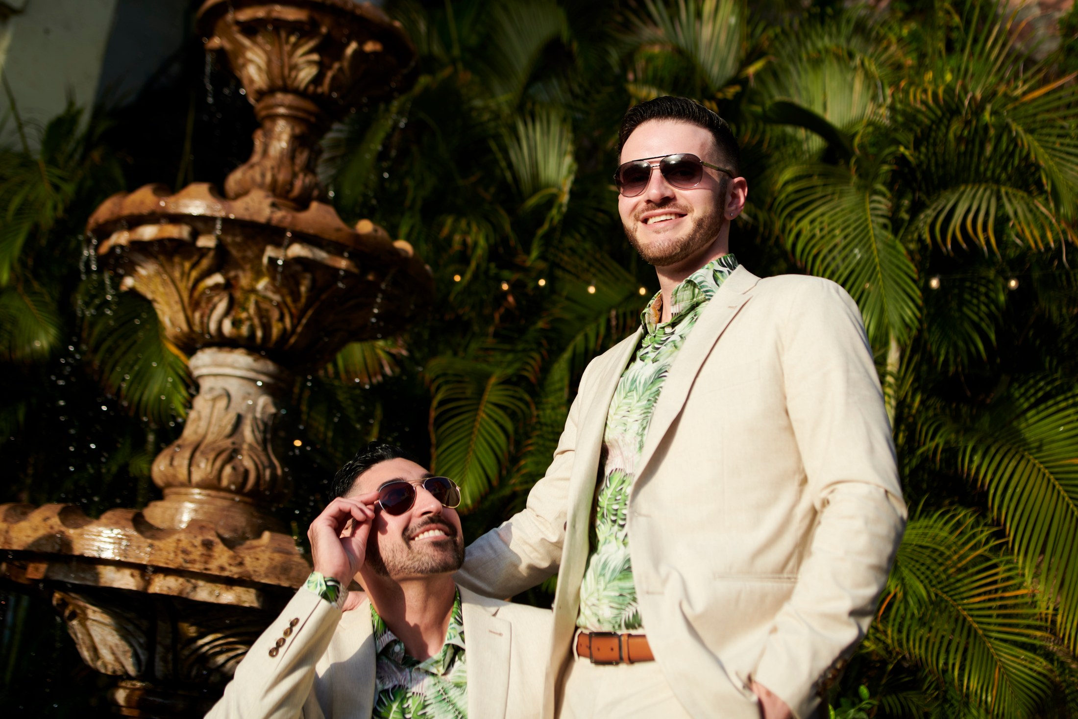 Ceremonia de boda entre hombres en una villa frente al mar en Puerto Vallarta — Anthony & Farzad — foto 150