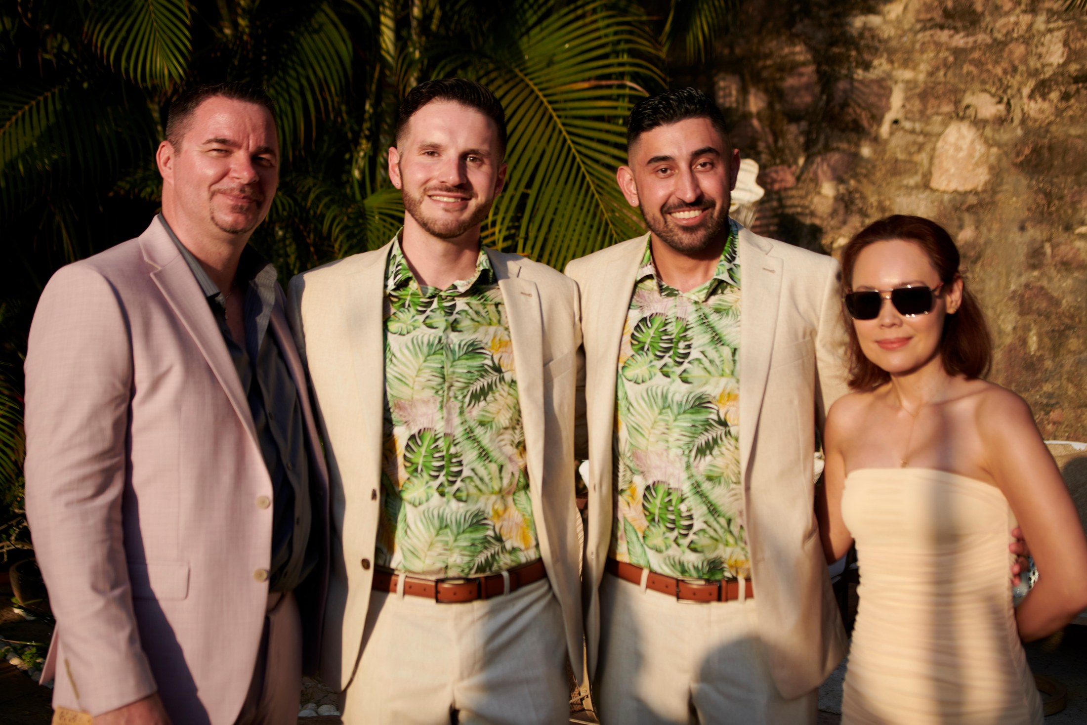 Ceremonia de boda entre hombres en una villa frente al mar en Puerto Vallarta — Anthony & Farzad — foto 155