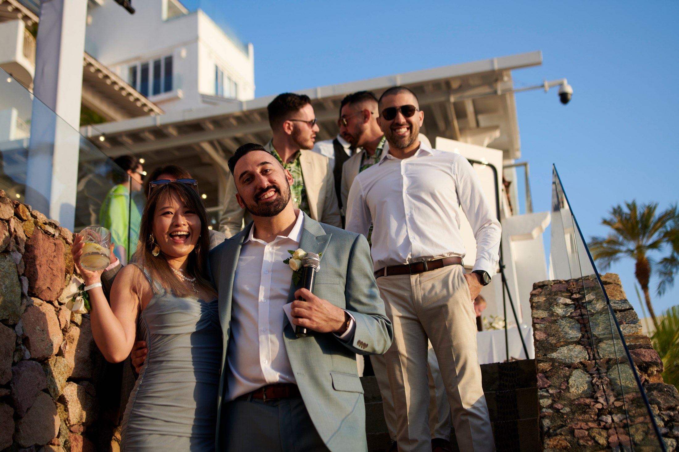 Ceremonia de boda entre hombres en una villa frente al mar en Puerto Vallarta — Anthony & Farzad — foto 162