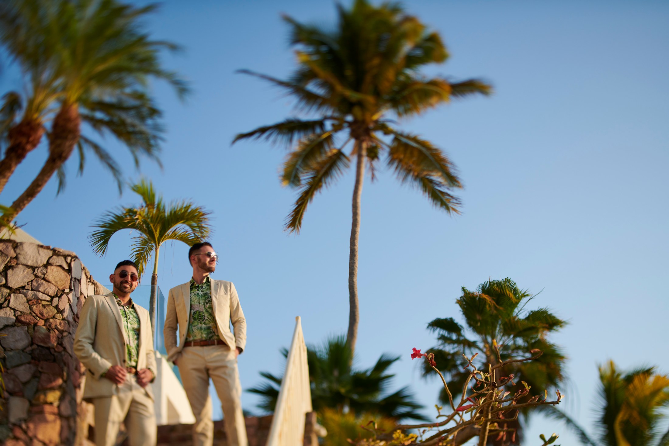 Ceremonia de boda entre hombres en una villa frente al mar en Puerto Vallarta — Anthony & Farzad — foto 165