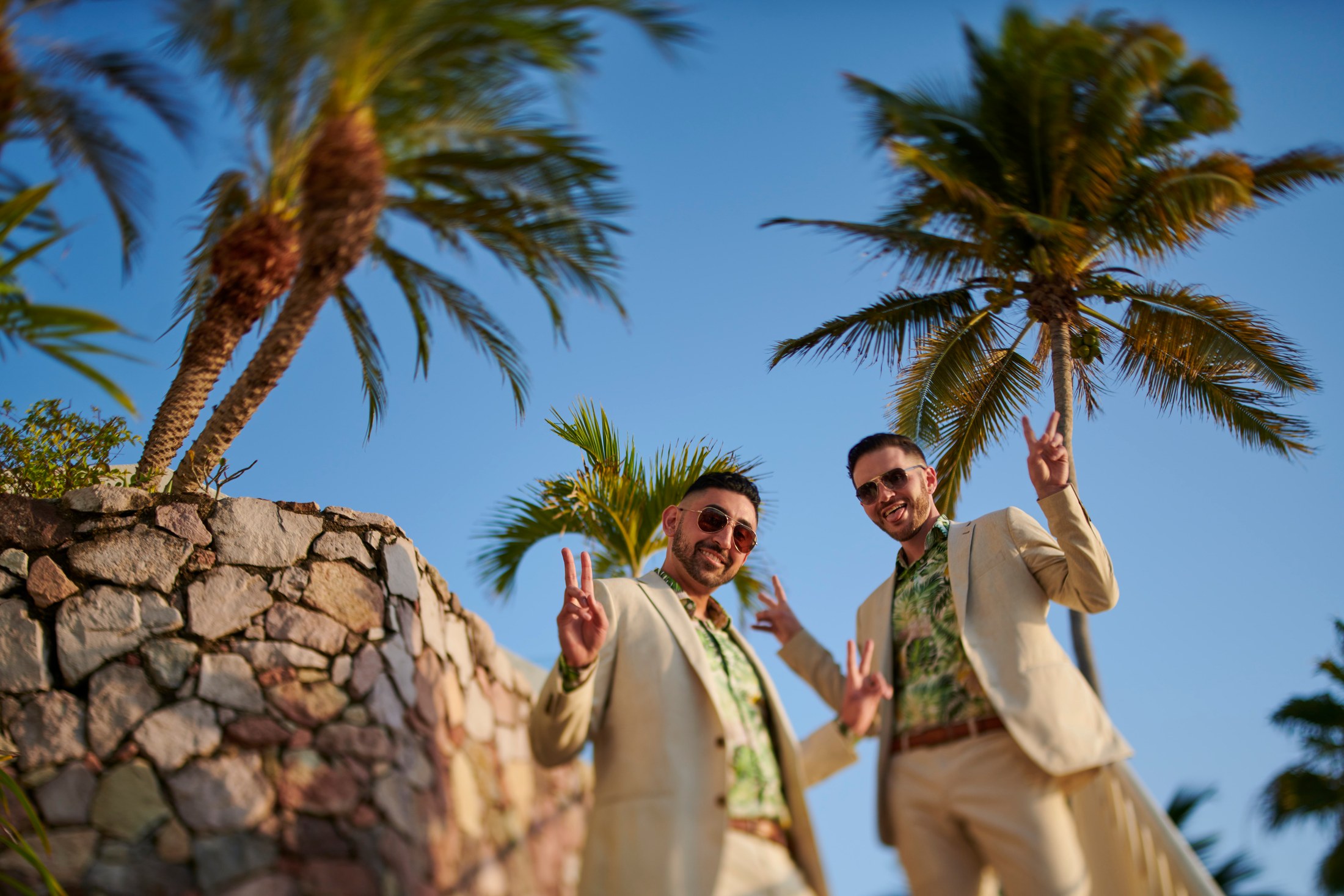 Ceremonia de boda entre hombres en una villa frente al mar en Puerto Vallarta — Anthony & Farzad — foto 169