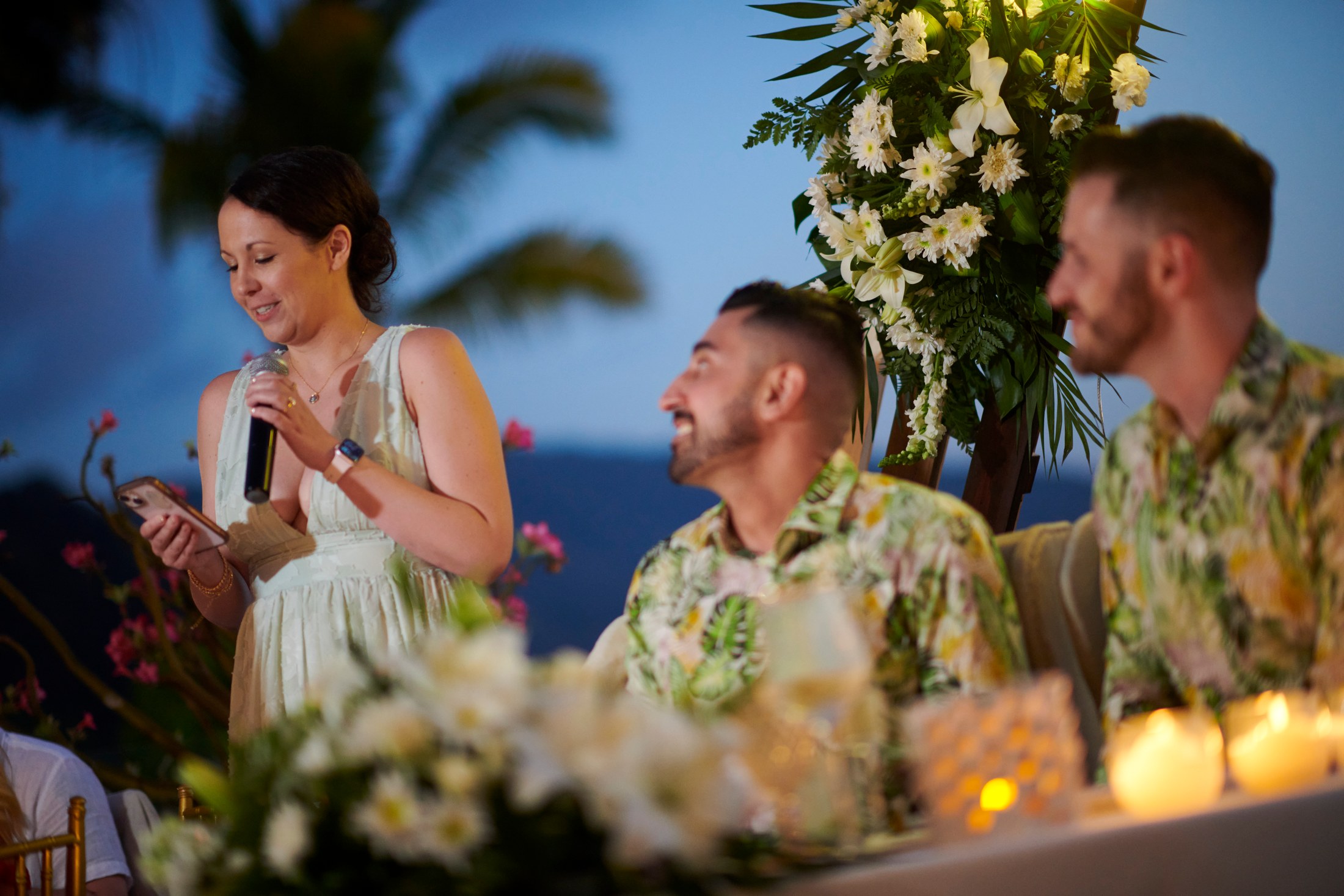 Ceremonia de boda entre hombres en una villa frente al mar en Puerto Vallarta — Anthony & Farzad — foto 195
