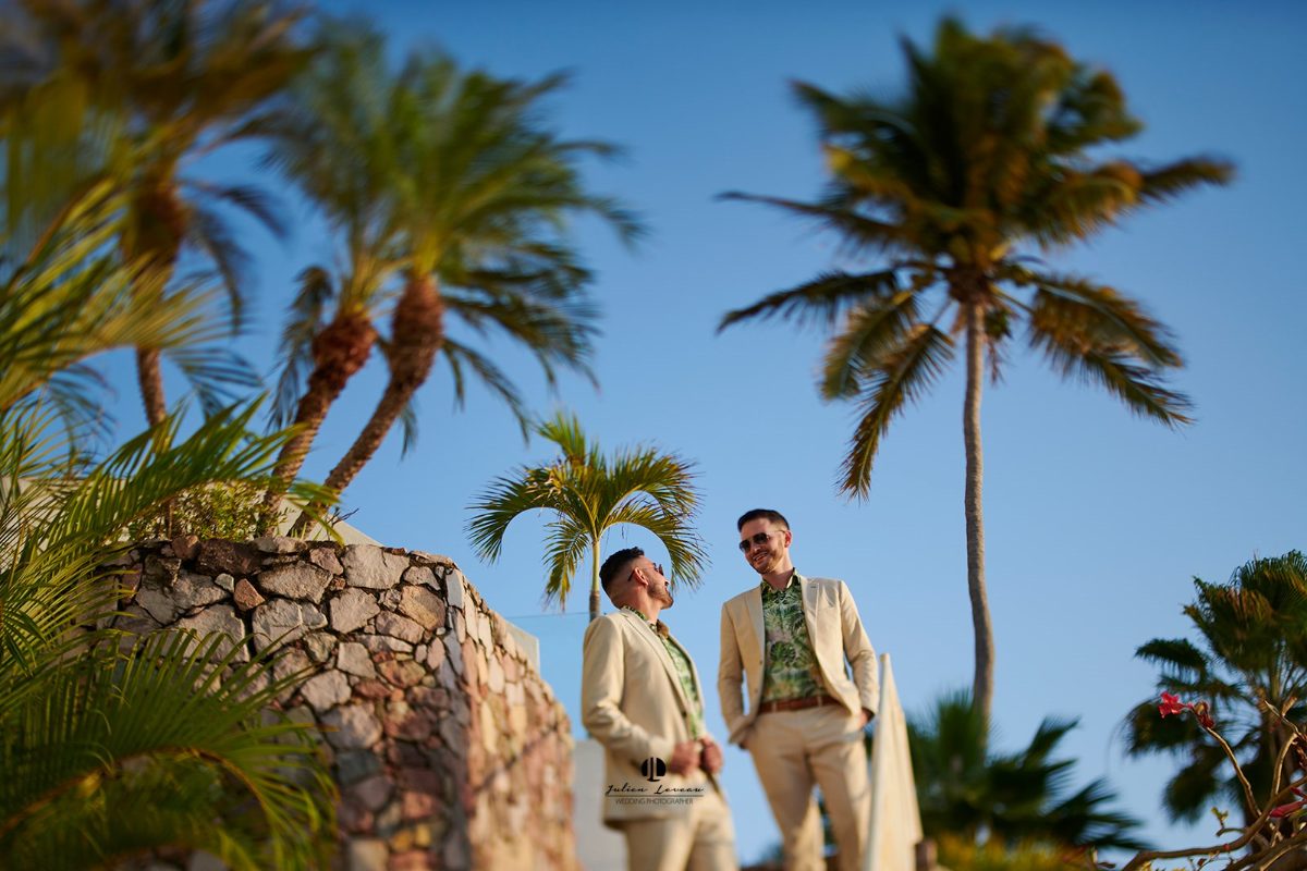 Same-sex wedding ceremony at an oceanfront villa in Puerto Vallarta — Anthony & Farzad — photo 31