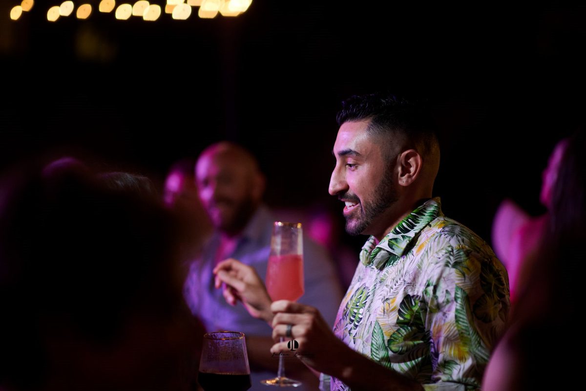 LGBTQ+ wedding reception and dance floor in Puerto Vallarta — Anthony & Farzad — photo 7
