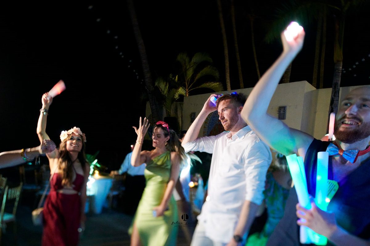 LGBTQ+ wedding reception and dance floor in Puerto Vallarta — Anthony & Farzad — photo 22