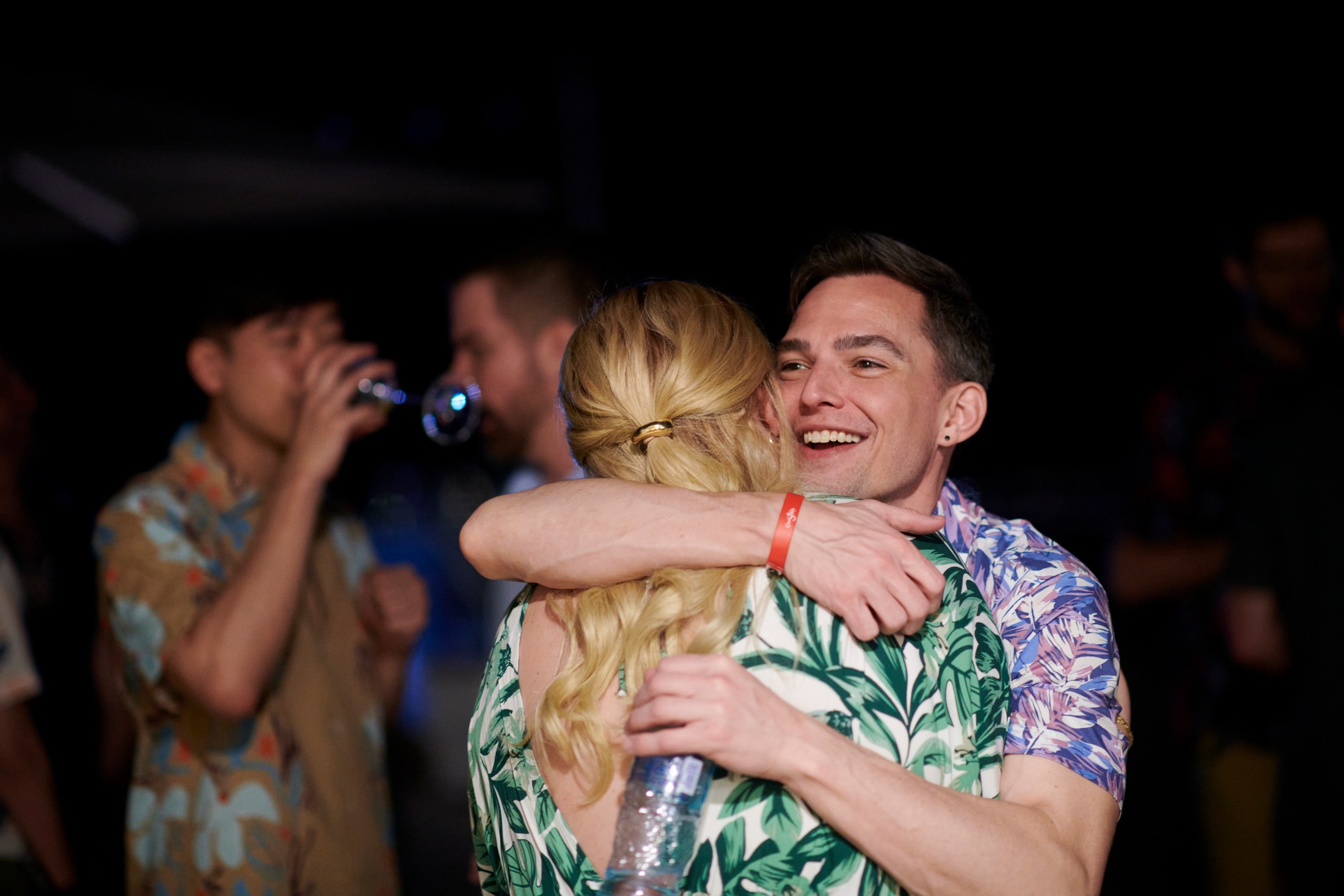Fiesta de bienvenida de una boda LGBTQ+ sobre la bahía de Banderas, Puerto Vallarta — Anthony & Farzad — foto 54