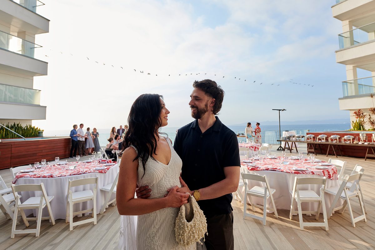 Wedding rehearsal dinner on a rooftop terrace in Puerto Vallarta — Knight & Madeline — photo 5