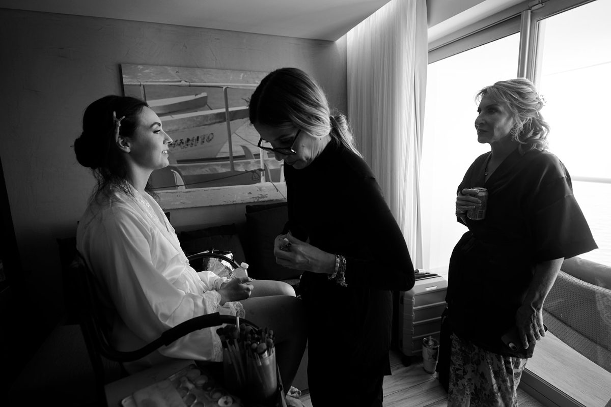 Preparativos antes de una boda en la playa en Puerto Vallarta — Knight & Madeline — foto 6