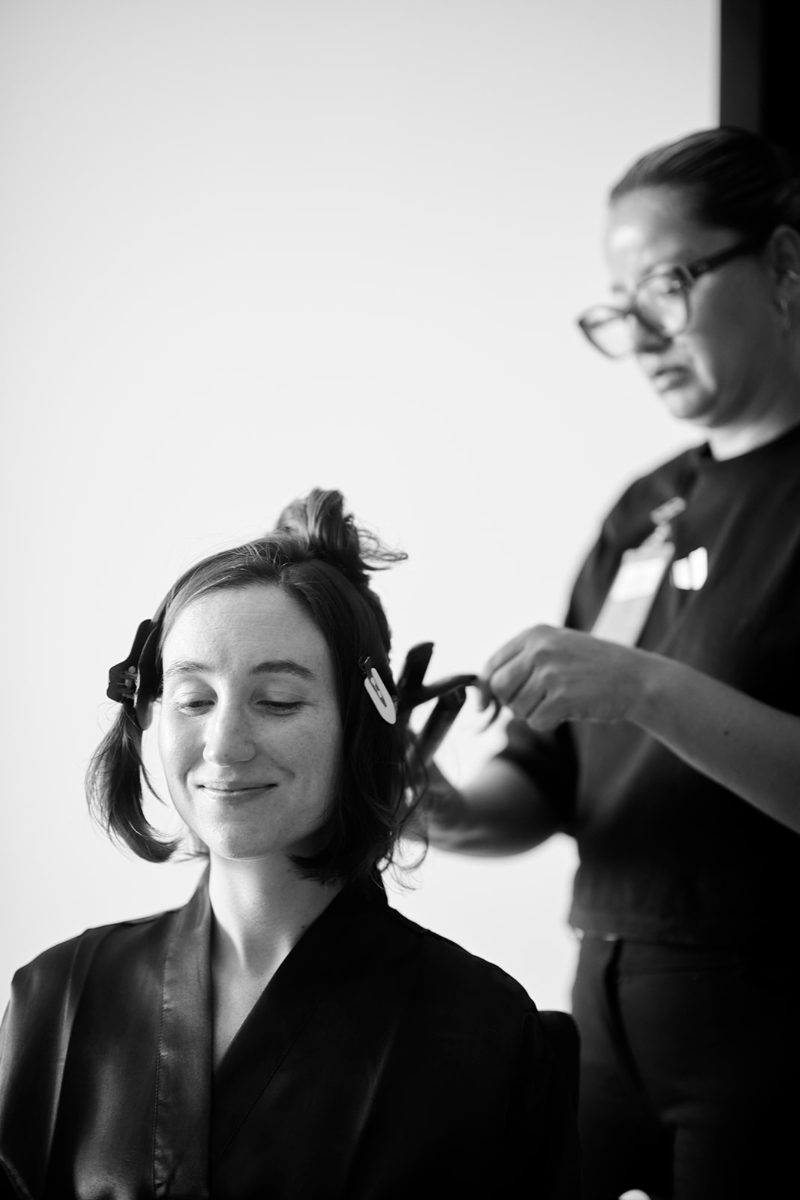 Getting ready before a beach wedding in Puerto Vallarta — Knight & Madeline — photo 7