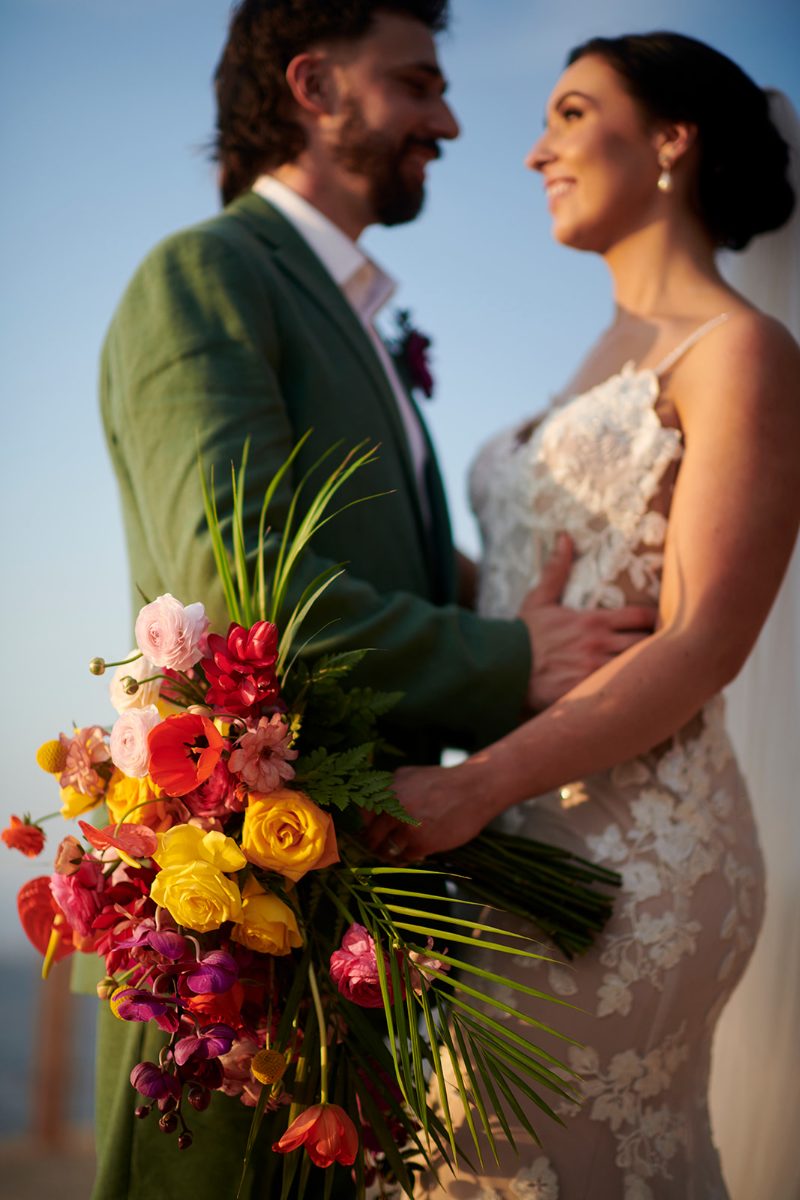 Beach wedding portraits at golden hour in Puerto Vallarta — Knight & Madeline — photo 2