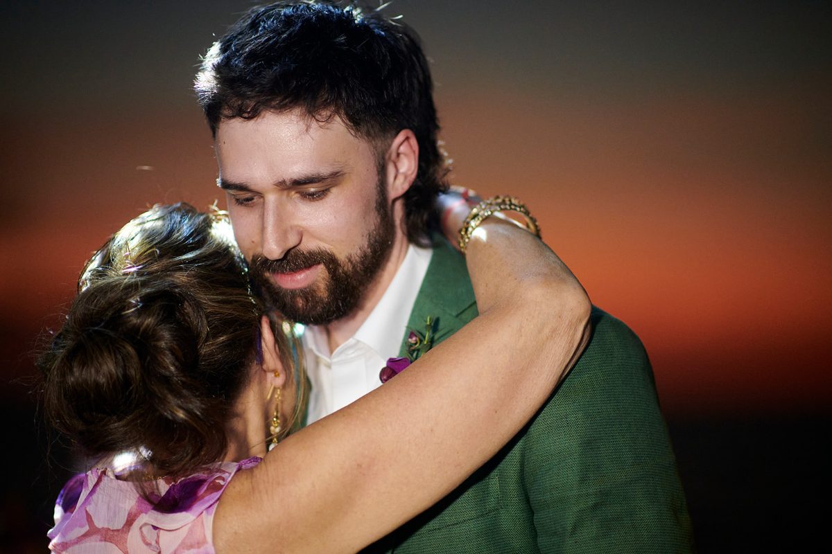 Beach wedding reception and dance floor in Puerto Vallarta — Knight & Madeline — photo 4
