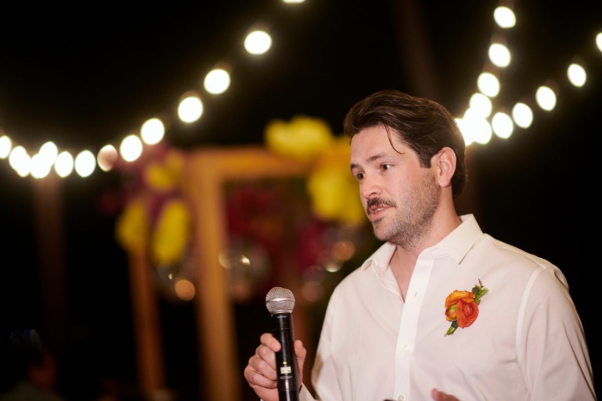 Beach wedding reception and dance floor in Puerto Vallarta — Knight & Madeline — photo 8