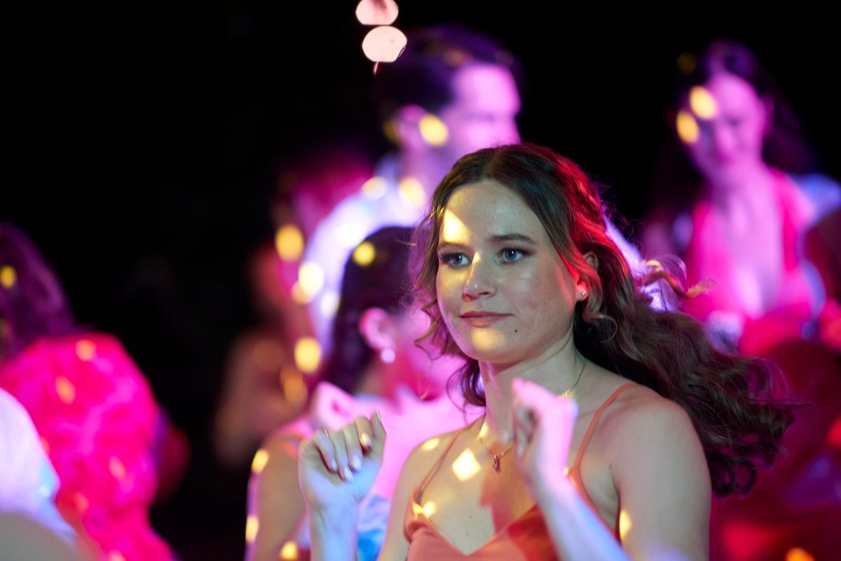 Beach wedding reception and dance floor in Puerto Vallarta — Knight & Madeline — photo 35