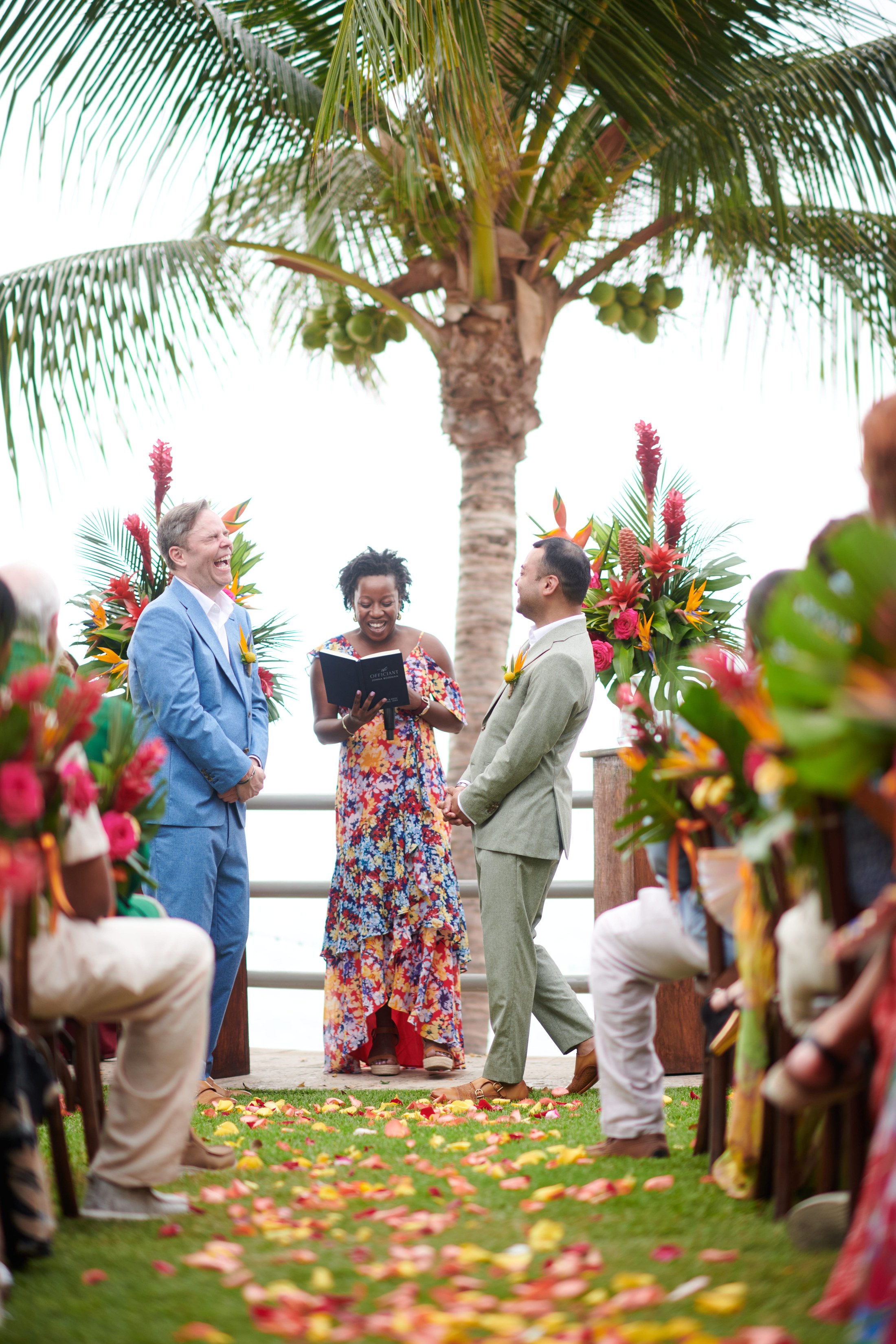 Cérémonie de mariage entre hommes à la Villa La Mansión, Puerto Vallarta — Mario & Keith — photo 14