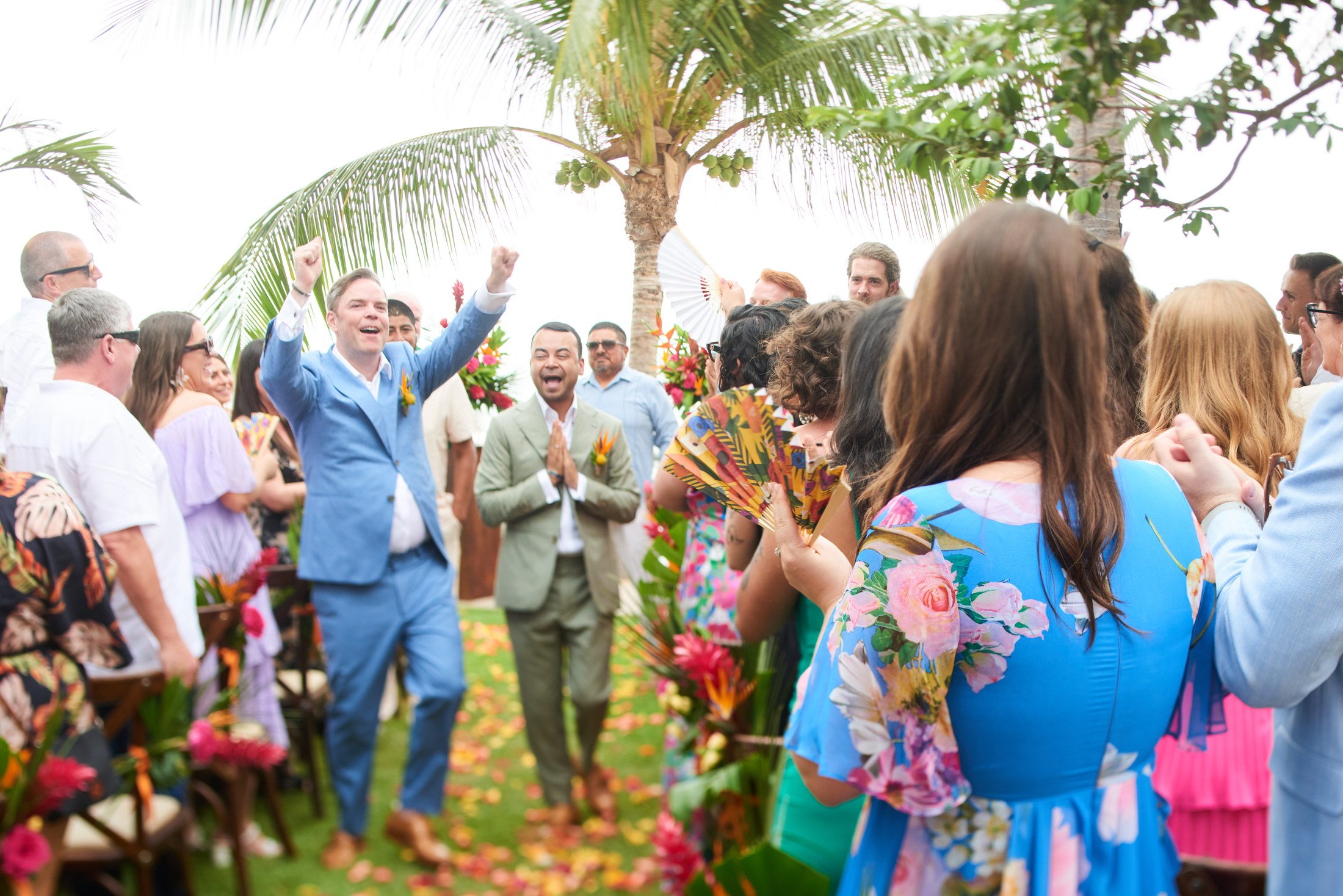 Cérémonie de mariage entre hommes à la Villa La Mansión, Puerto Vallarta — Mario & Keith — photo 29