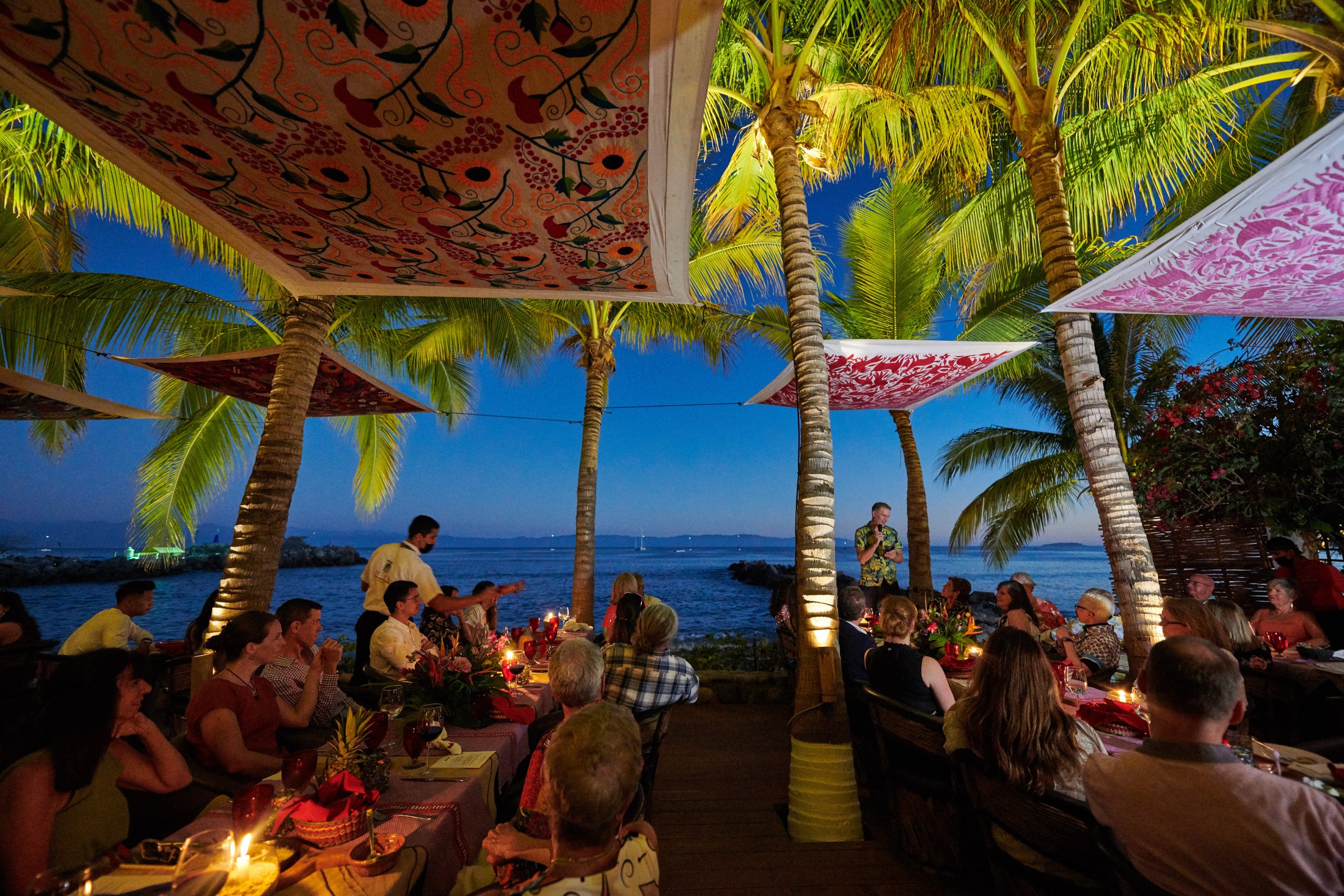 Cena de ensayo en Tuna Blanca, Punta de Mita — Michelle & Marina — foto 50