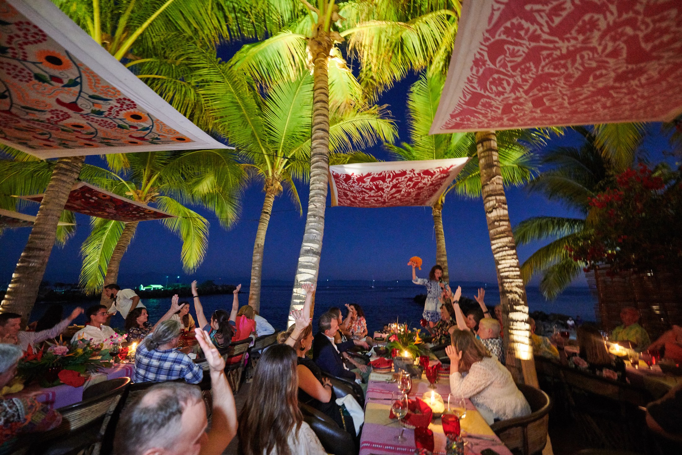 Cena de ensayo en Tuna Blanca, Punta de Mita — Michelle & Marina — foto 57