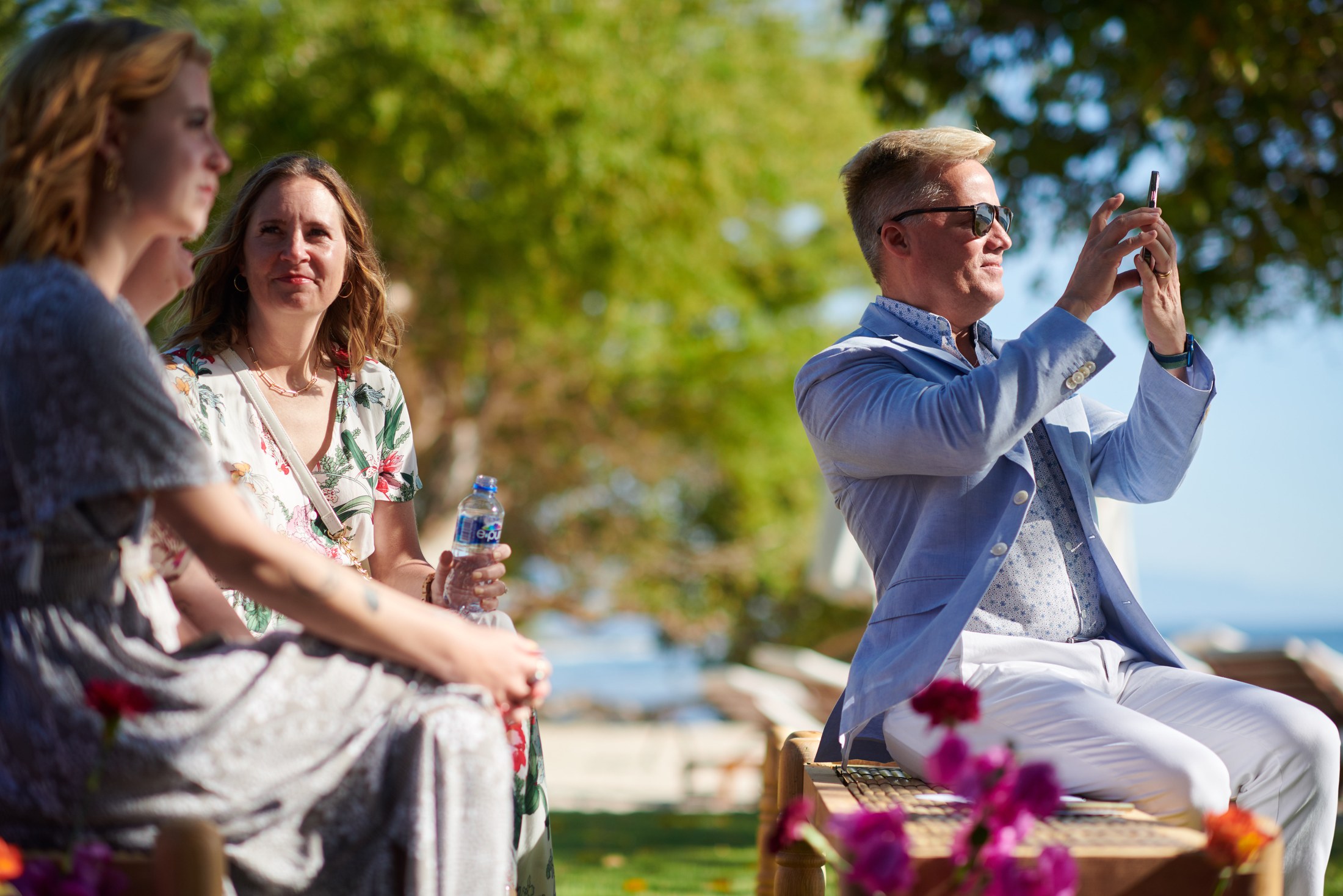 Ceremonia de boda entre mujeres en la playa del St. Regis Punta Mita — Michelle & Marina — foto 44