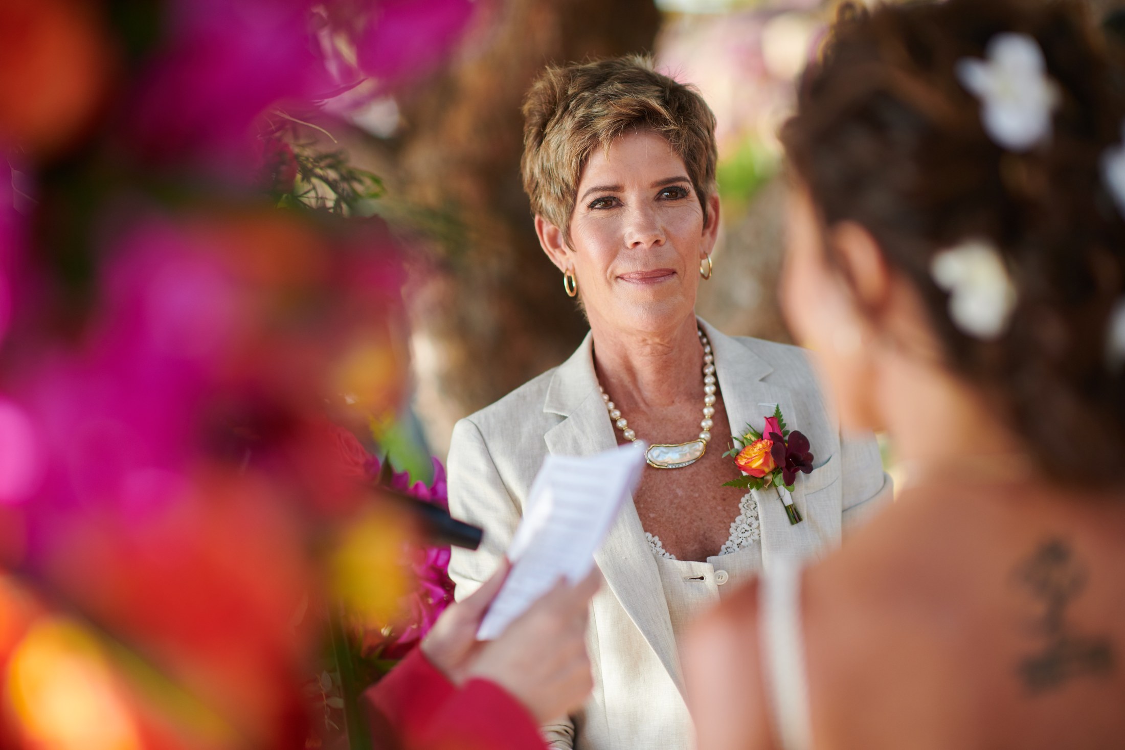 Ceremonia de boda entre mujeres en la playa del St. Regis Punta Mita — Michelle & Marina — foto 78