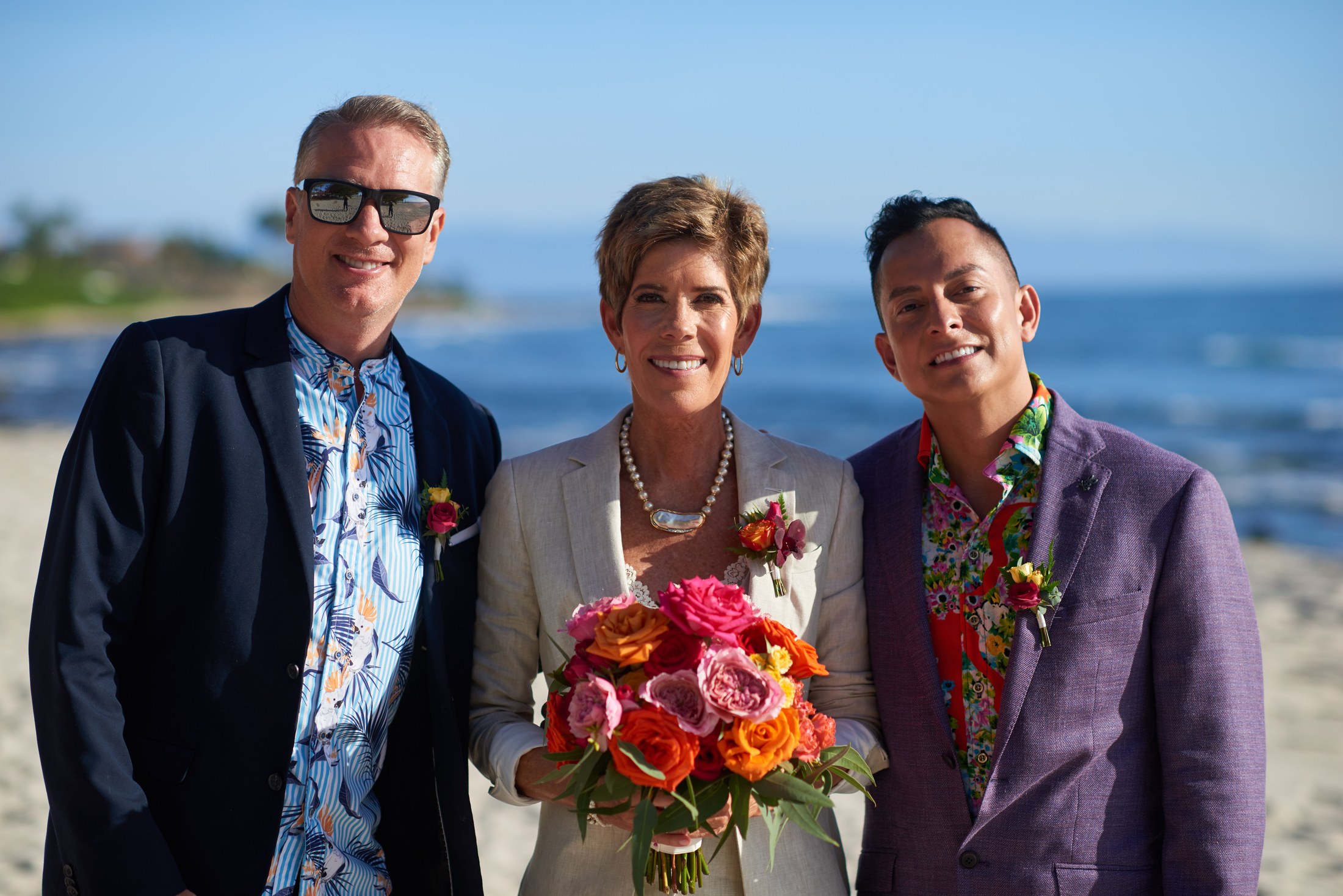Ceremonia de boda entre mujeres en la playa del St. Regis Punta Mita — Michelle & Marina — foto 119