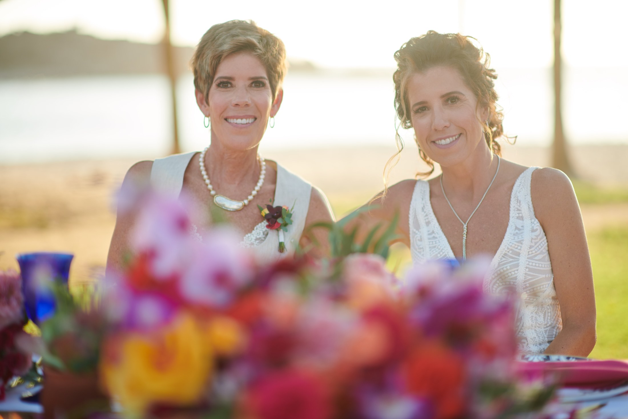 Ceremonia de boda entre mujeres en la playa del St. Regis Punta Mita — Michelle & Marina — foto 190