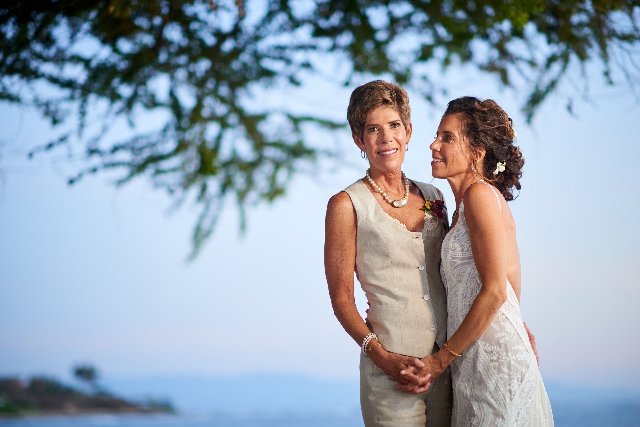 Ceremonia de boda entre mujeres en la playa del St. Regis Punta Mita — Michelle & Marina — foto 218