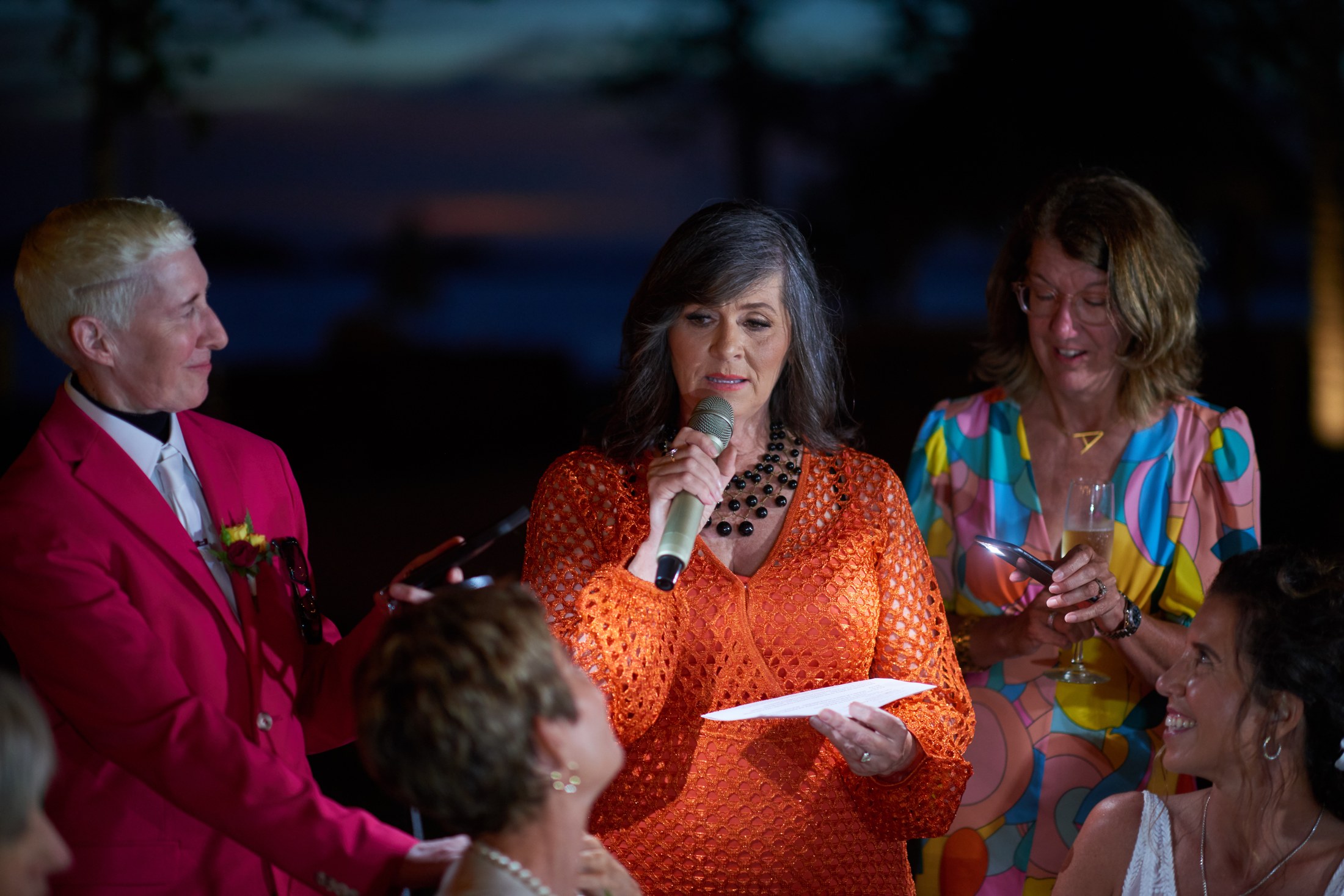 Fiesta de boda LGBTQ+ en el Astor Ballroom, St. Regis Punta Mita — Michelle & Marina — foto 37