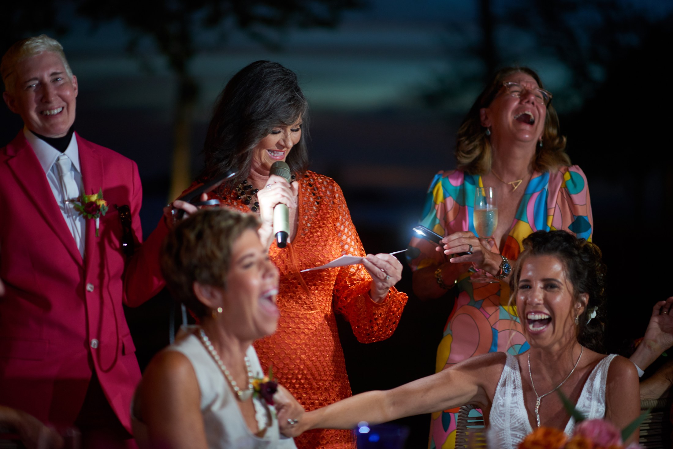 Fiesta de boda LGBTQ+ en el Astor Ballroom, St. Regis Punta Mita — Michelle & Marina — foto 41