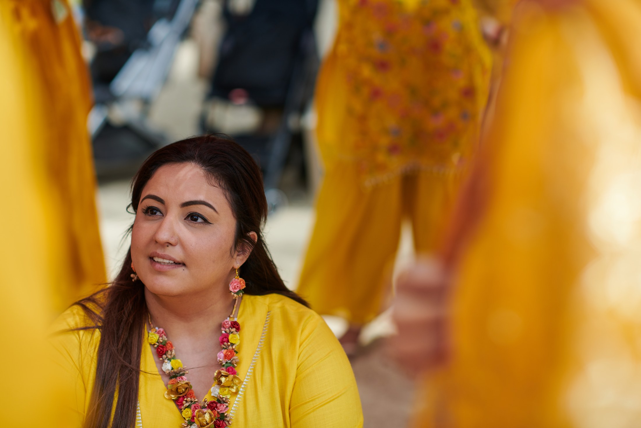 Ceremonia de haldi en la playa, Puerto Vallarta — Raj & Jocelyn — photo 11