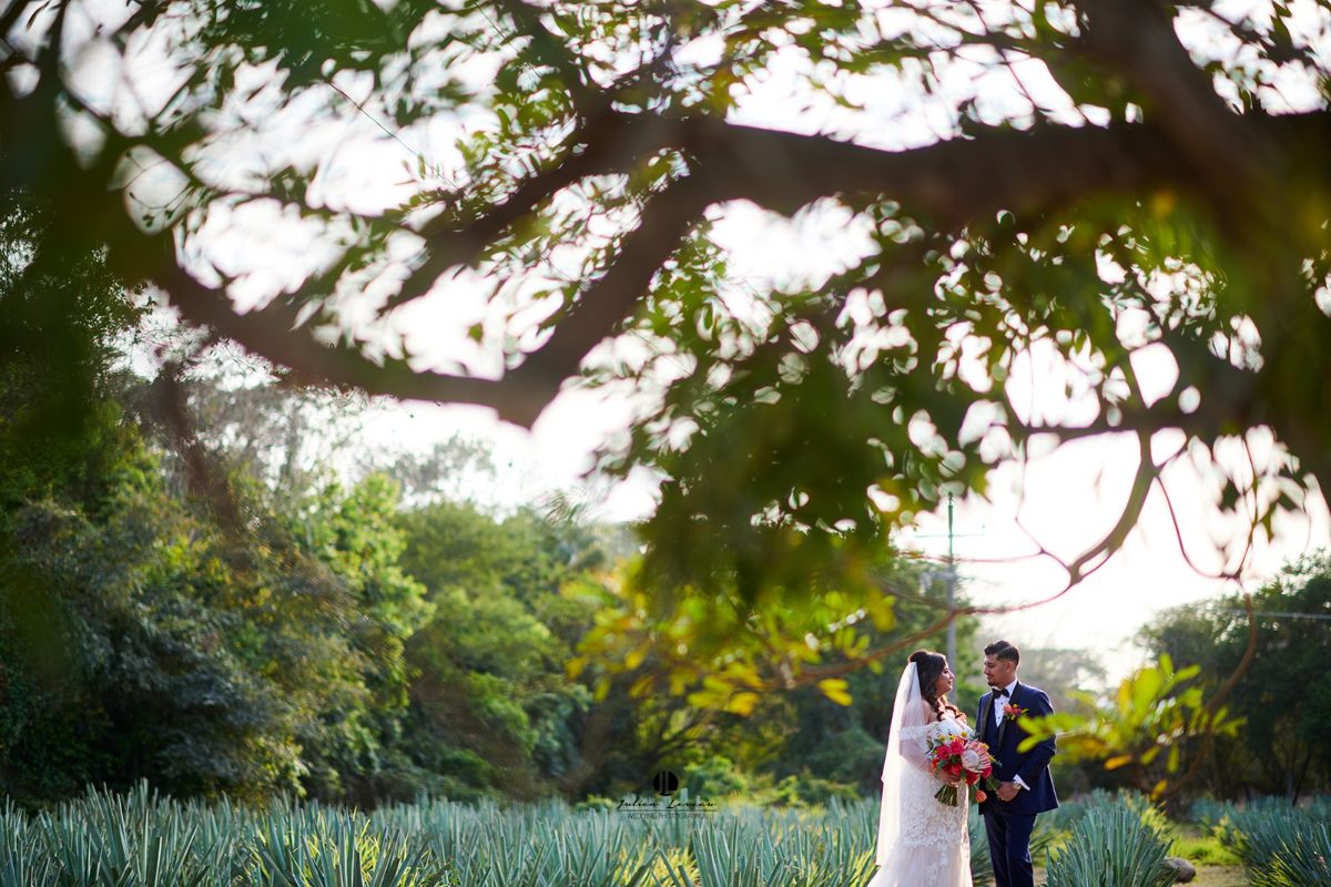 Ceremonia de boda en la destilería de agave Finca 18, Las Juntas, Puerto Vallarta — Julien Leveau