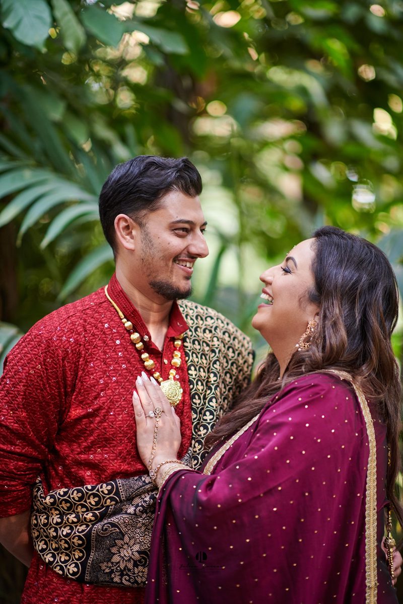 Mehndi punyabí y noche de jaggo en un jardín de Puerto Vallarta — Raj & Jocelyn — photo 14