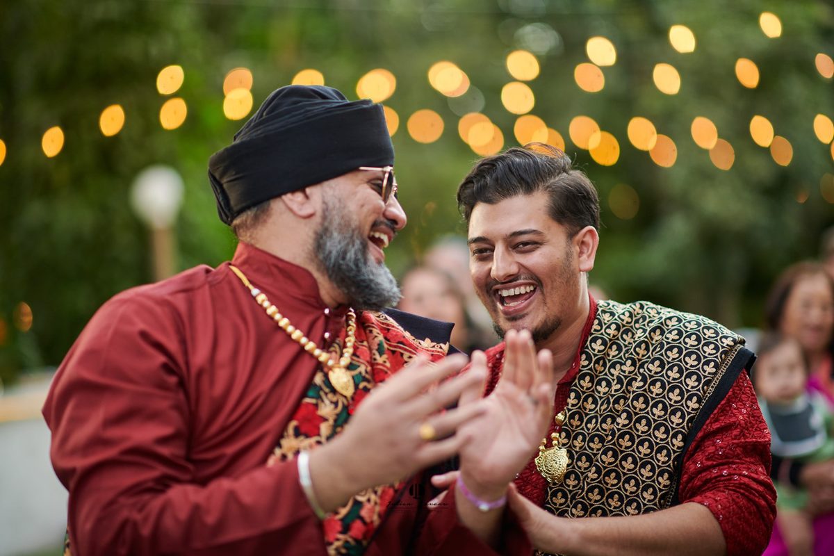 Mehndi punyabí y noche de jaggo en un jardín de Puerto Vallarta — Raj & Jocelyn — photo 28