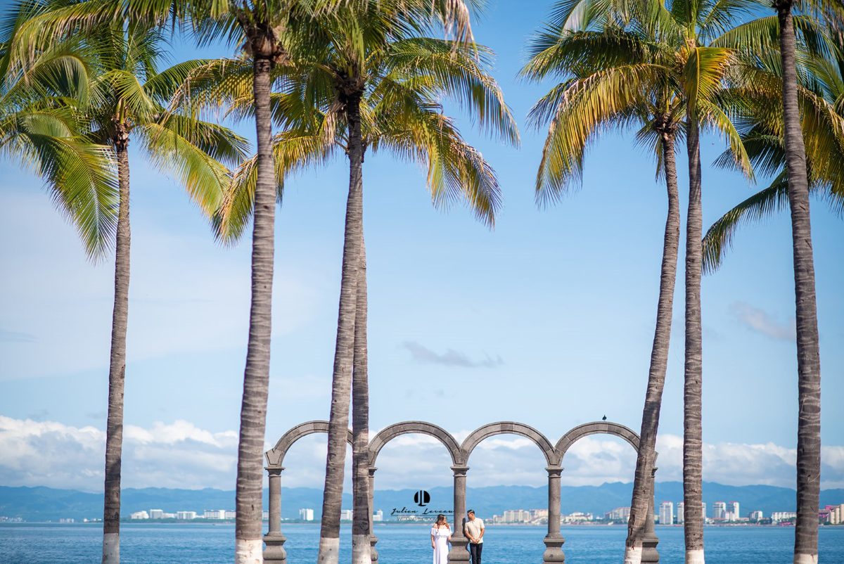 Save-the-date engagement session in downtown Puerto Vallarta — Raj & Jocy — photo 1