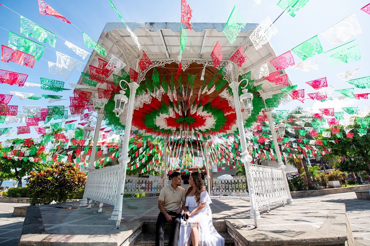 Save-the-date engagement session in downtown Puerto Vallarta — Raj & Jocy — photo 14